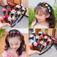 thumbnail image 4 of 2023 Nueva horquilla de peinado de princesa dulce, diademas de doble capa con clips, aros para el cabello de moda, lindas diademas con doble flequillo (4 piezas-A), 4 of 4