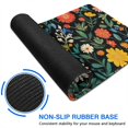 thumbnail image 6 of Long Mouse Pads for Desk,Pioneer Flower Floral Print Pattern Desk Mats on Top Of Desks, Desk Mouse Pad Extra Large with 3mm Non-Slip Base and Stitched Edge for Gaming,Office,Work,Home 31.5"x15.7", 6 of 6