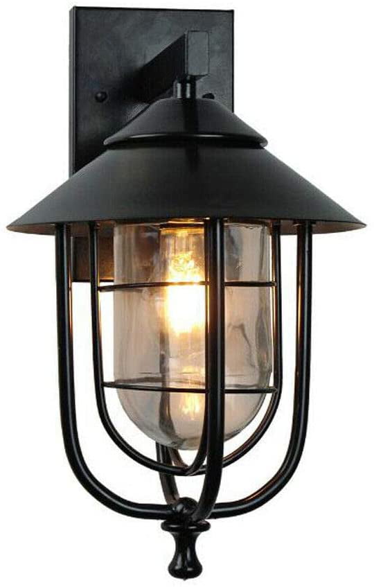 Industrial Retro Wall Light Outdoor Bar Hallway Lighting Lantern Sconce Lamp E27 