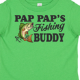 thumbnail image 4 of Inktastic Pap Pap's Fishing Buddy Boys Toddler T-Shirt, 4 of 5