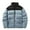 A, variant on Custom Winter Plus And Thick Down Jacket Loose Fashion Bright Face Jacket For Men Jacket for Winter Furry Mens