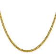 thumbnail image 2 of Primal Gold 14 Karat Yellow Gold 2.50mm Semi-solid Diamond Cut Wheat Chain, 2 of 4