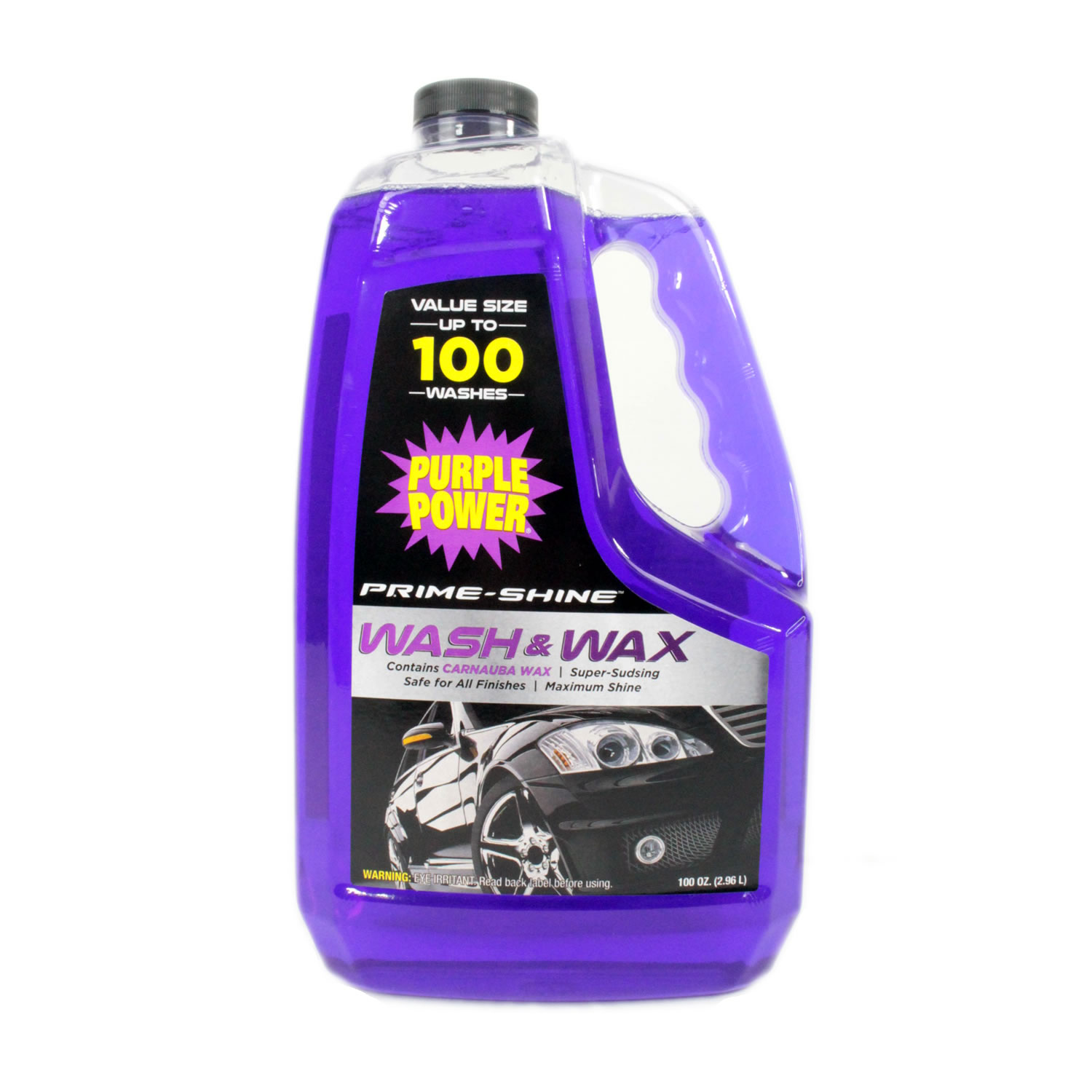 Purple Power Wash & Wax 100 oz Automotive Cleaner with Carnauba Wax