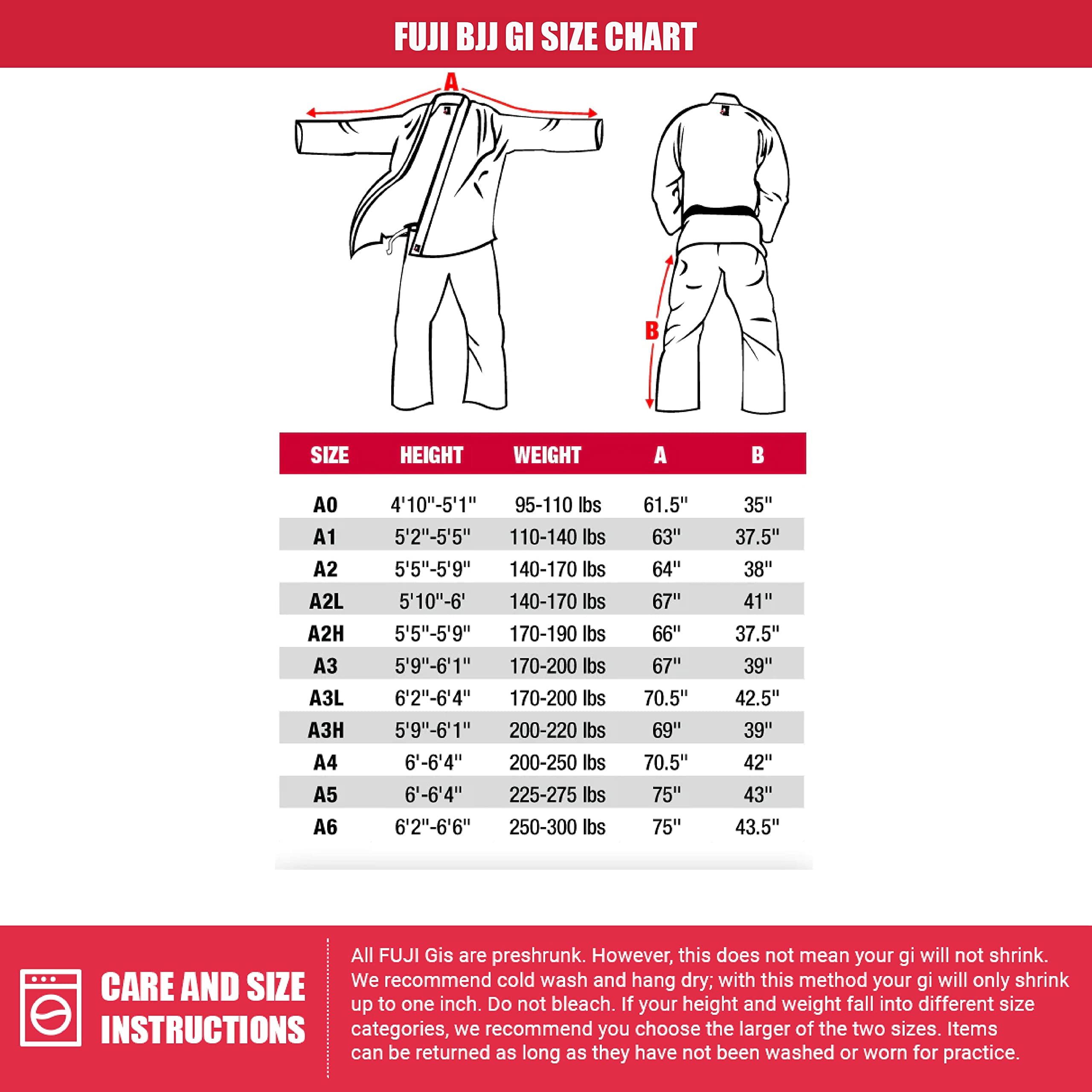 FUJI All Around BJJ Gi, White