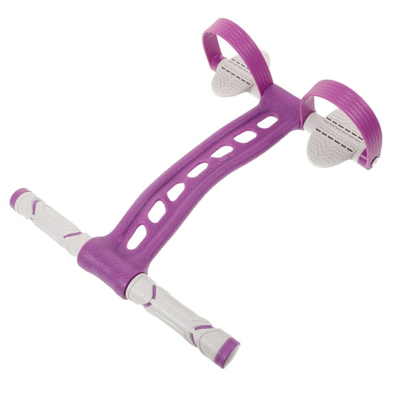 Mobutofu Foot Pedal Resistance Band For Outdoor Sports Purple Tpr Abs 14.2x12.2x3.1in 1 Set