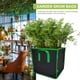 thumbnail image 3 of Bolsas de cultivo de jardín de 10 galones Caja de jardinera cuadrada Camas de plantación Macetas de Meterk Bolsas de cultivo, 3 of 7