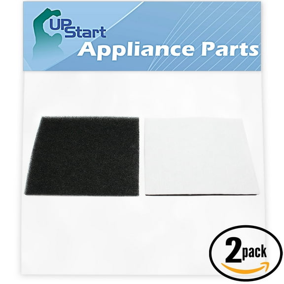 2-Pack Replacement Kenmore 11627814705 Vacuum Foam Filter - Compatible Kenmore 86883, 8175084, CF-1 Progressive & Whispertone Foam Filter