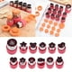 thumbnail image 4 of Cortadores de galletas Sunnimix Juego de 12 Plástico y Acero inoxidable Rojo, 4 of 8