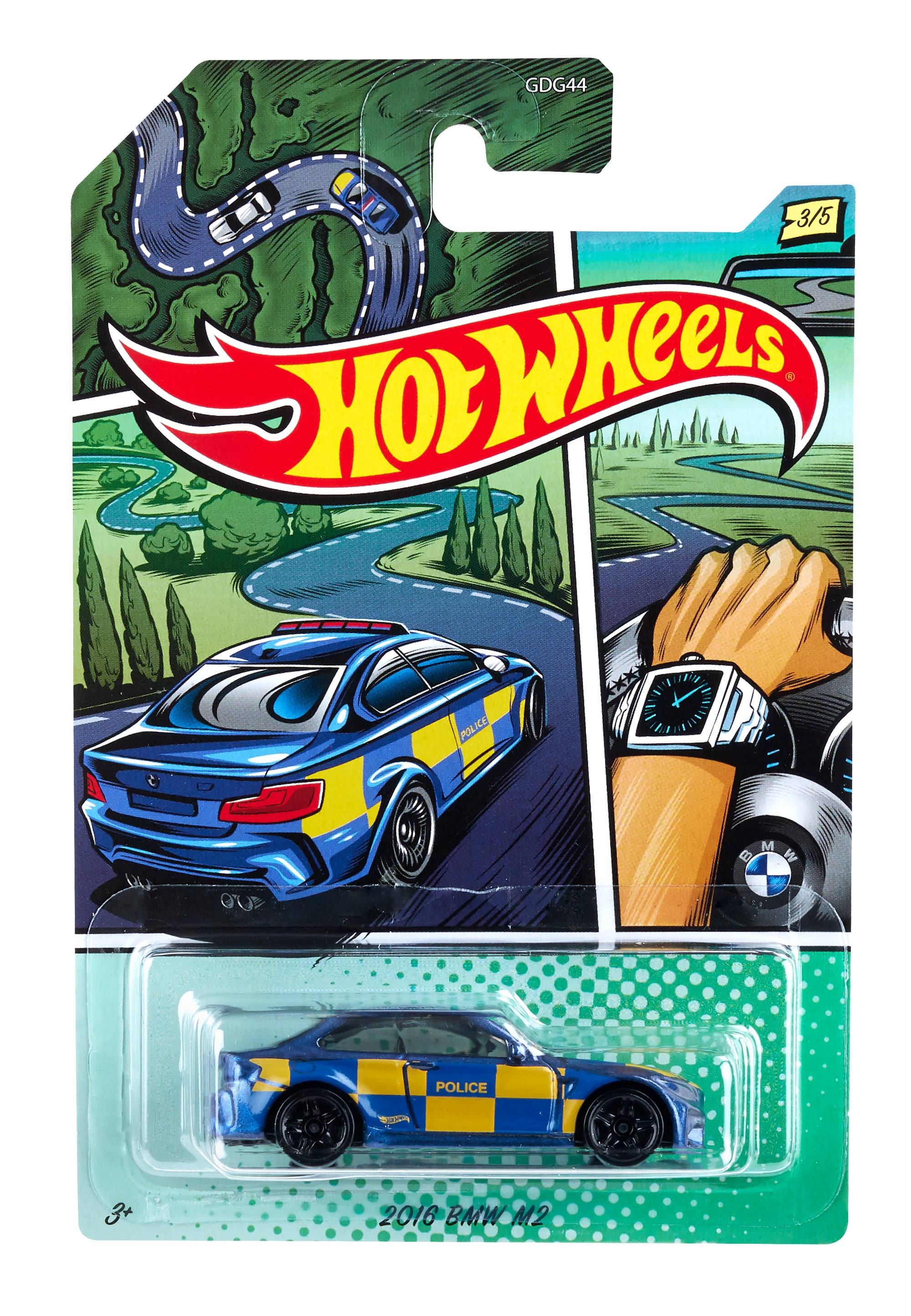 Hot Wheels 2020 Police Series Walmart California Highway Patrol '85 Chevy Camaro 
