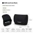 thumbnail image 2 of CWATCUN (Kaden) D200 Polyester Fibre Camera Pouch: Water/Scratch/Wear/Oil/Wrinkle Resistant, Flip-Top Velcro Quick Access, Compartmentalised Storage, Convertible Shoulder Bag with 6 Hooks for Compact, 2 of 4