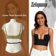 thumbnail image 4 of Sujetadores traseros para mujer, sujetadores sin costuras con escote en U profundo y espalda descubierta, sujetadores convertibles multidireccionales de corte bajo con espalda abierta, sujetadores Hal, 4 of 4