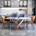 thumbnail image 4 of Desk Console Dining Table Conference Office Reception Hall Restaurant Dining Table Bar Muebles Para El Hogar Luxury Furniture My Lux Decor Round, 4 of 12