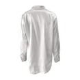 thumbnail image 5 of Shirts For Women Satin Blouses For Button Down Shirts Long Sleeve Tops Long Sleeve Shirts For Women, 5 of 5