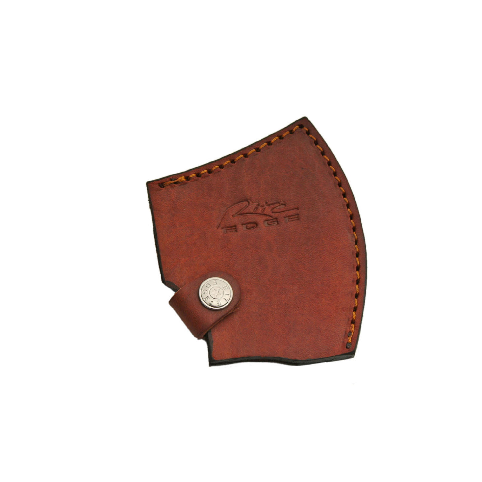 SZCO 8 Inch Bone and Stag Hatchet Full Tang Outdoor Camping Hatchet With Brass Pins Leather Sheath Compact Utility Axe Tool