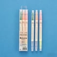 thumbnail image 1 of Yuehao Double Head Highlighter Set, 3 Color Markers for Stu-dents Note Taking, Cute ins Style, Assorted Colors, 1 of 8