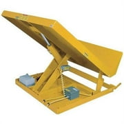 Vestil Manufacturing UNI-9648-4-YEL-208-3 96 x 48 in. 4000 lbs Scissor Lift Table - Yellow, 208V & 3 Phase