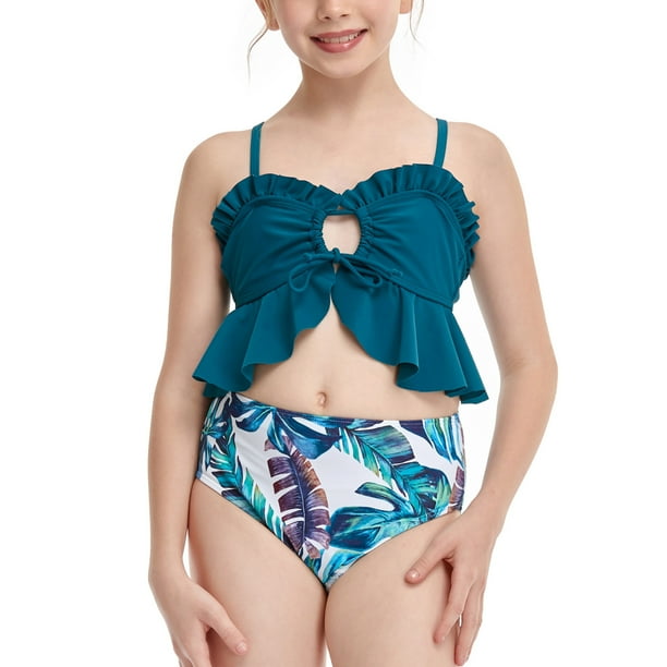 Plus size little deals girl bathing suits