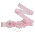 thumbnail image 1 of CIMAXIC Ceinture de Mariage Décorée en Strass 1 Pce Accessoire de Robe de Mariée, 106.3"X3.94"X0.79 Pouces, 1 of 4