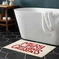 thumbnail image 4 of Christmas Doormat Soft Christmas Bath Mat Absorbent Christmas Rug Christmas Bath Holiday Non Floor Small Carpet Washable Bathroom Rugs for Indoor Outdoor Home, 4 of 7