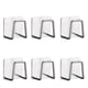 thumbnail image 2 of Juego de 6 soportes para esponjas de acero inoxidable | Organizador adhesivo inoxidable para cocina y baño | Escurridor para fregadero para esponjas, cepillos y utensilios, 2 of 7