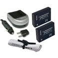 thumbnail image 1 of Panasonic Lumix DMC-ZS7A High Capacity ID Secured Batteries (2 Units) + AC/DC Travel Charger + Nwv Direct Microfiber Cleaning Cloth., 1 of 1