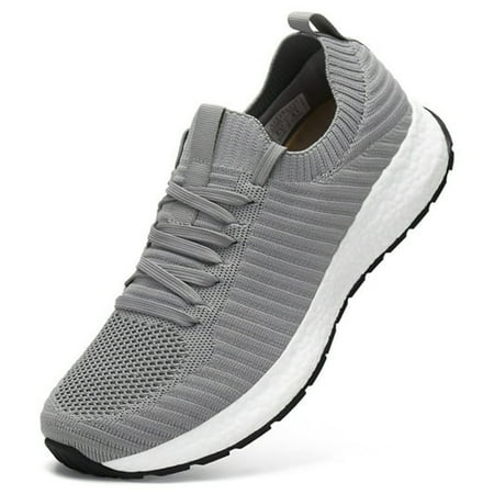 

Dannto Mens Running Shoes Breathable Slip On Sneakers Comfort for Sports Gym