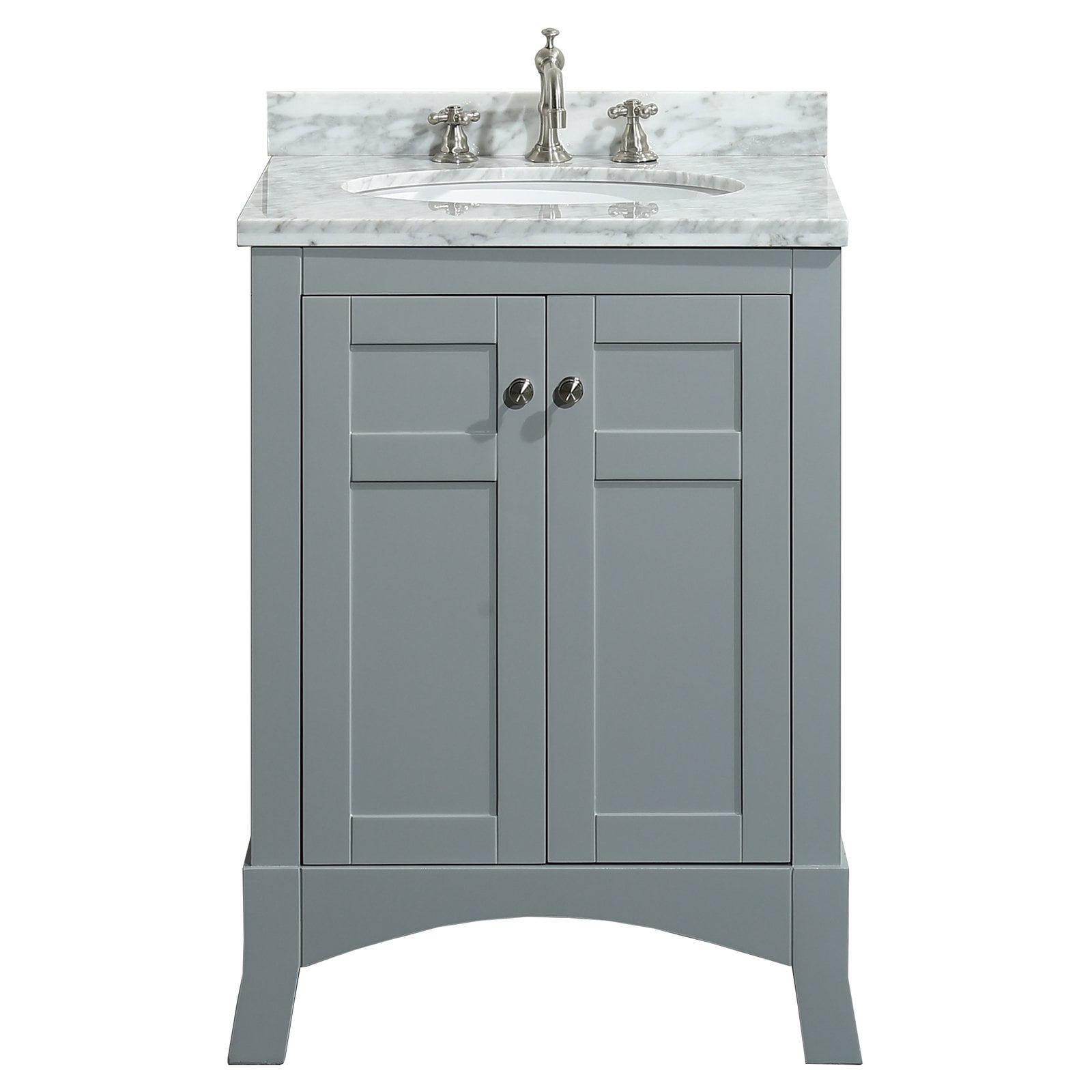 Eviva New York 24 In Single Sink Bathroom Vanity Set