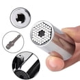 thumbnail image 4 of Tête de Douille Universelle en Acier Chromé Vanadium - Clé Réglable 7-19mm avec Mécanisme de Boulon en Acier 54 pour Réparation Auto, Entretien Maison, Construction & Fabrication - Compact 2 x 1 Po Portable, 4 of 6