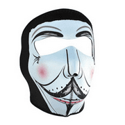 Zan Headgear Full Face Neoprene Mask Vendetta White