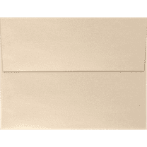 LUXPaper A4 Invitation Envelopes, 4 1/4 x 6 1/4, 80 lb. Taupe Metallic, 250 Pack