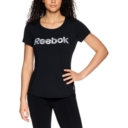 Reebok Women's Essential Short Sleve Graphic Tee, Size XS-XXXL