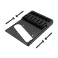 thumbnail image 3 of kokiya Brass Bridge for Electric Guitars Musical Instrument Accessory Professional Easy Black, 3 of 9