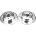 thumbnail image 2 of Power Stop Rear Pair of Drilled and Slotted Brake Rotors JBR934XPR, 2 of 4