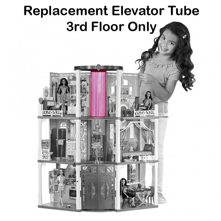 Doll House With Elevator Barbie Dreamhouse Replacement Elevator