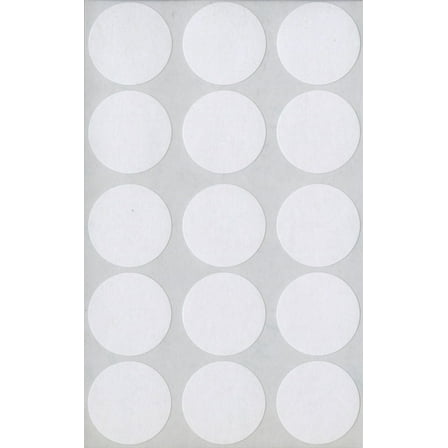 MACO 1" Dia. White Round Multi-Purpose Labels, 600 per Box