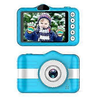 Cámara digital para niños de 3 a 10 años con pantalla de 3,5 pulgadas, color azul
