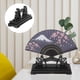thumbnail image 5 of Ventilador plegable que muestra el stand de estilo plegable de estilo chino que muestra la decoración del hogar del estante, 5 of 5