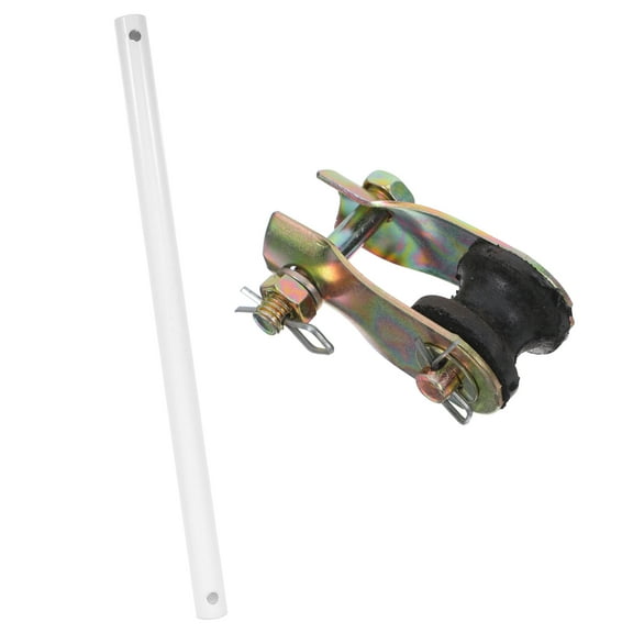 Hemobllo 2Pcs Ceiling Fan Extension Downrods Compatible with Multiple Fans Easy Install Iron Steel