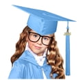 thumbnail image 2 of Cap Graduation Blue Graduation Cap with Tassels 2026 Graduation Decorations, 2 of 5