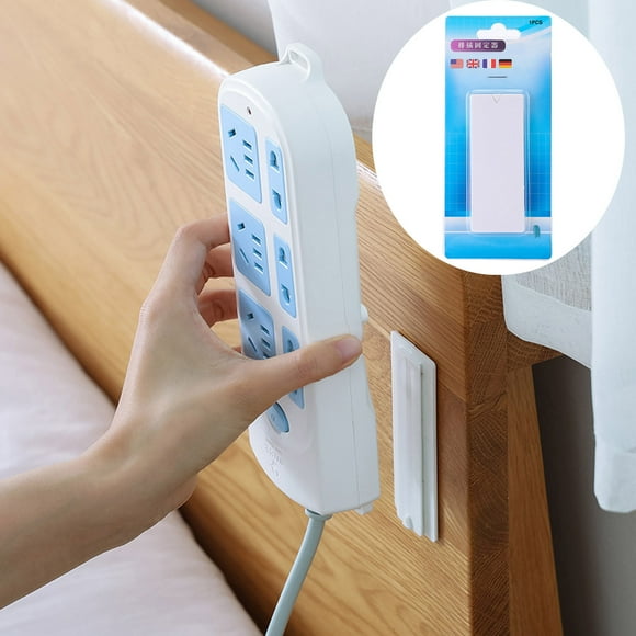Xihbxyly Tapón de Almacenamiento Sin Costuras, Fuerte Adhesivo de Pared, Diseño Extraíble, Cinta Adhesiva de Doble Cara Transparente y Resistente Al Calor, Ideal para Organizar Tu Oficina En Casa, Fá