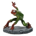 thumbnail image 3 of Green and Red Superhero Frog Spider Man in 3 Point Hero Pose Decor Figurine, 3 of 9
