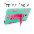 thumbnail image 4 of Mignova for Galaxy Tab A 8.0 SM-T380 Case.Hybrid Shockproof Rugged Anti-Impact Drop Protection Cover Built-In Kickstand For Samsung Galaxy Tab A 8.0 2017 SM-T380 T385(Mint Green/Pink), 4 of 7