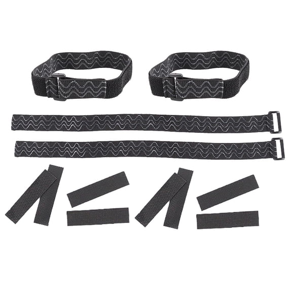 2 Sets High Boots Fixing Straps Anti-slip Leg Strap Adjustable Anti-Drop Boots Band Shoes Accessories