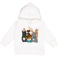 thumbnail image 2 of Inktastic Happy Dog Family Toddler Hoodie, 2 of 4