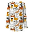 thumbnail image 3 of CLOOCL Women Plus Size Blouse Animal Funny Dog 3D Print Fall Long Sleeve Casual Tops, 3 of 6