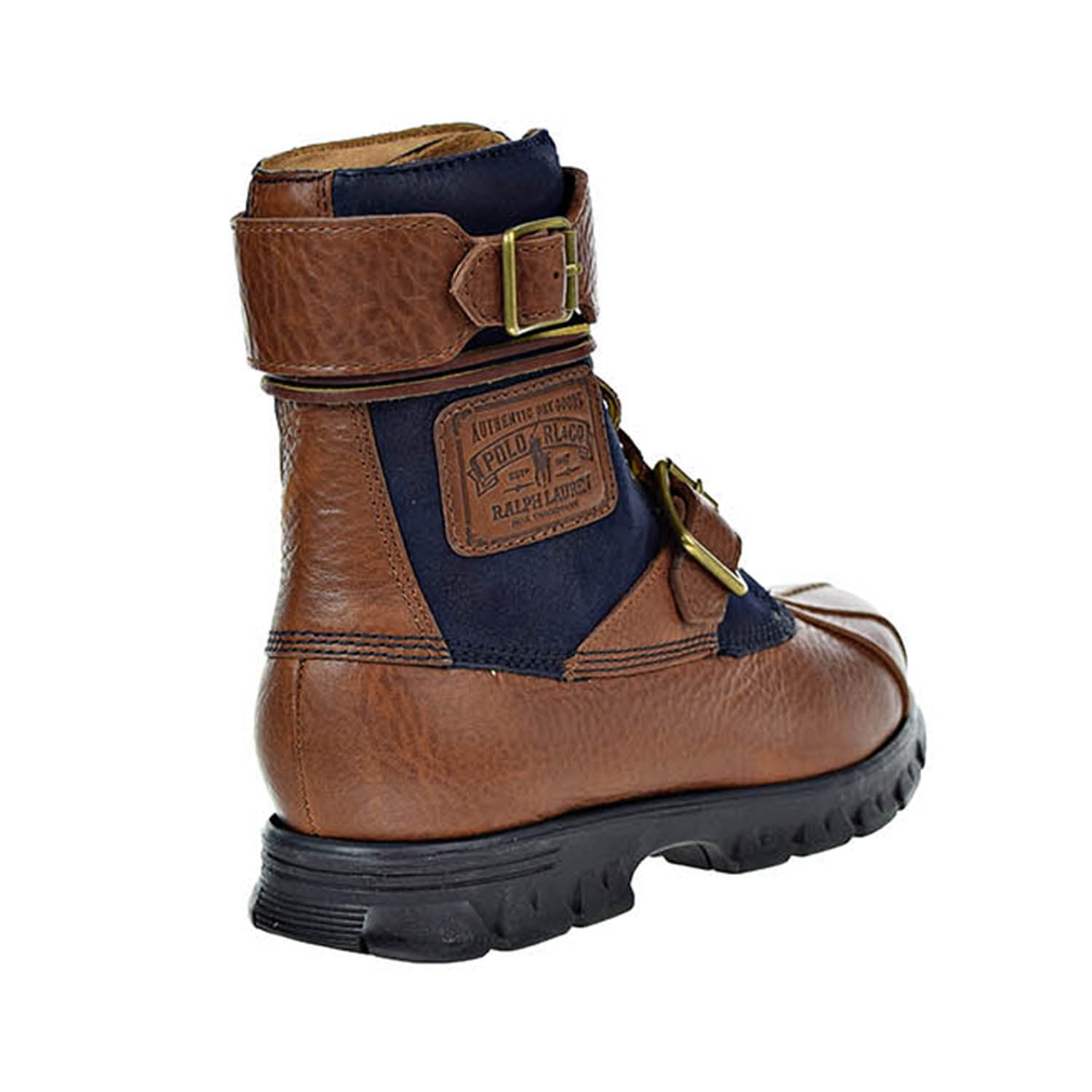Ralph Lauren Polo Drax Men's Buckle Duck Boots Leather - Walmart.com