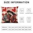 thumbnail image 5 of JEUXUS  Happy Valentines Day Pillow Covers  Red Love Heart Throw Pillow Covers Wedding Anniversary Pillow Covers Pillow Cases Home Outdoor Sofa Couch Cushion Covers, 5 of 5
