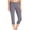 Gray, variant on Women's High Waist 7/8 Leggings, Tummy Control Workout Capris, Cropped Running Pants for Yoga, Fitness, Gym and Daily Activewear-Black
