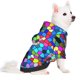 thumbnail image 2 of Balery Colorful Tie Dye Stained Glass 2 Sudadera con Capucha para Perros Pequeños – Ropa para Mascotas, Disfraz para Perros y Gatos, Ideal para Fiestas y Cosplay-X-Large, 2 of 7