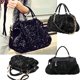 thumbnail image 4 of Qarigey Bolso de hombro moderno para mujer con amplio espacio para teléfonos y lápices labiales Bolsos de lujo para mujer Bolsas de mensajero y de hombro, 4 of 6